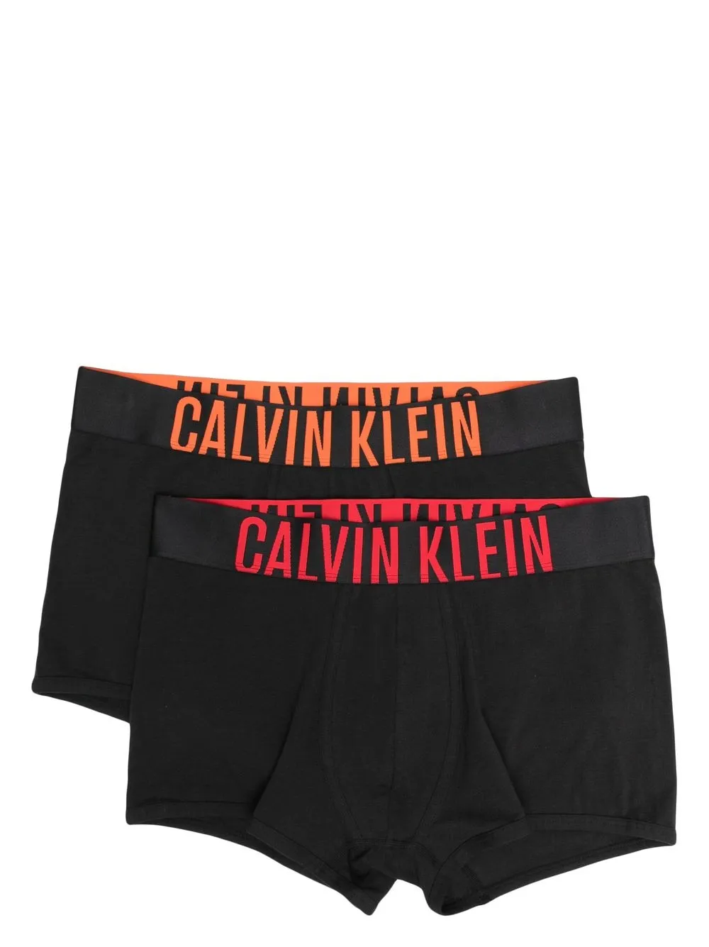 

Calvin Klein logo-waistband boxers (pack of 2) - Black