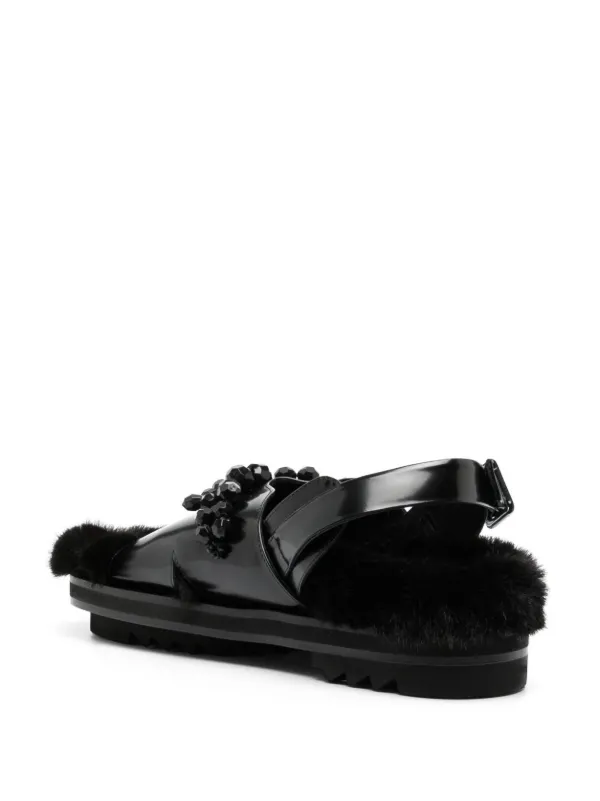 simone rocha Low Trek Heart サンダル-