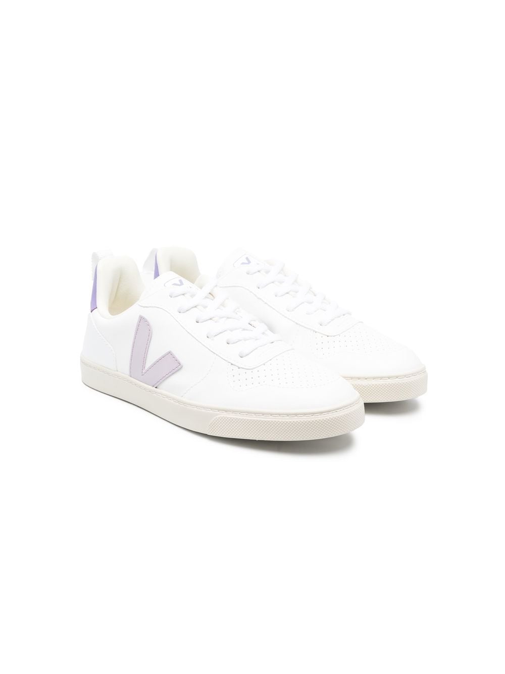 VEJA two-colour lace-up Sneakers - Farfetch
