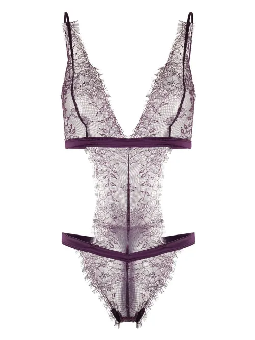 Body à empiècements en dentelle - Maison Close - Modalova