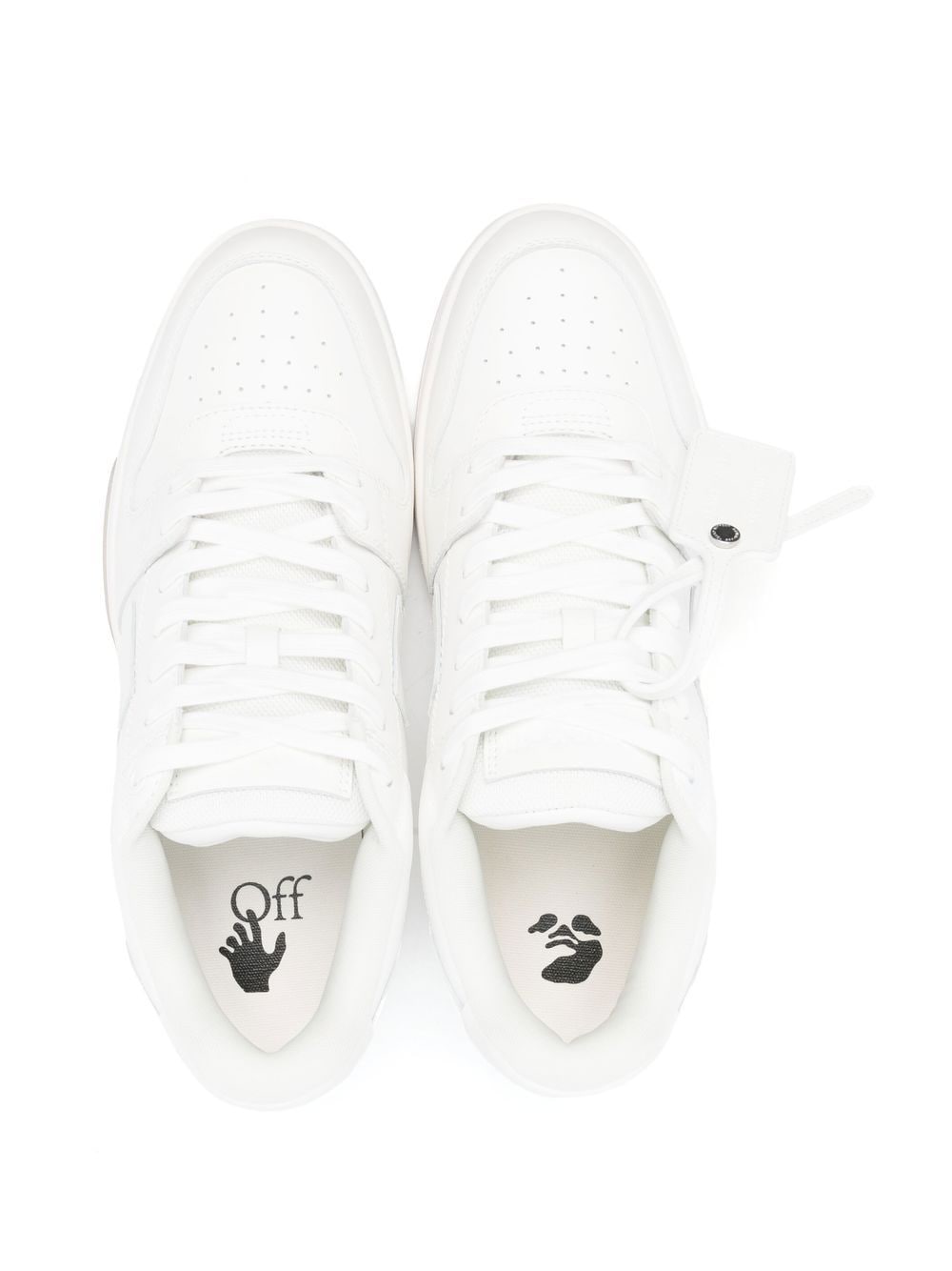 Shop Off-white Out Of Office Panelled Sneakers In White No Color
