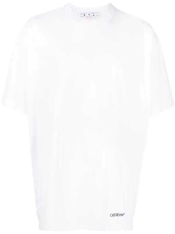 Off-White Scribble Diag Print T-shirt - Farfetch