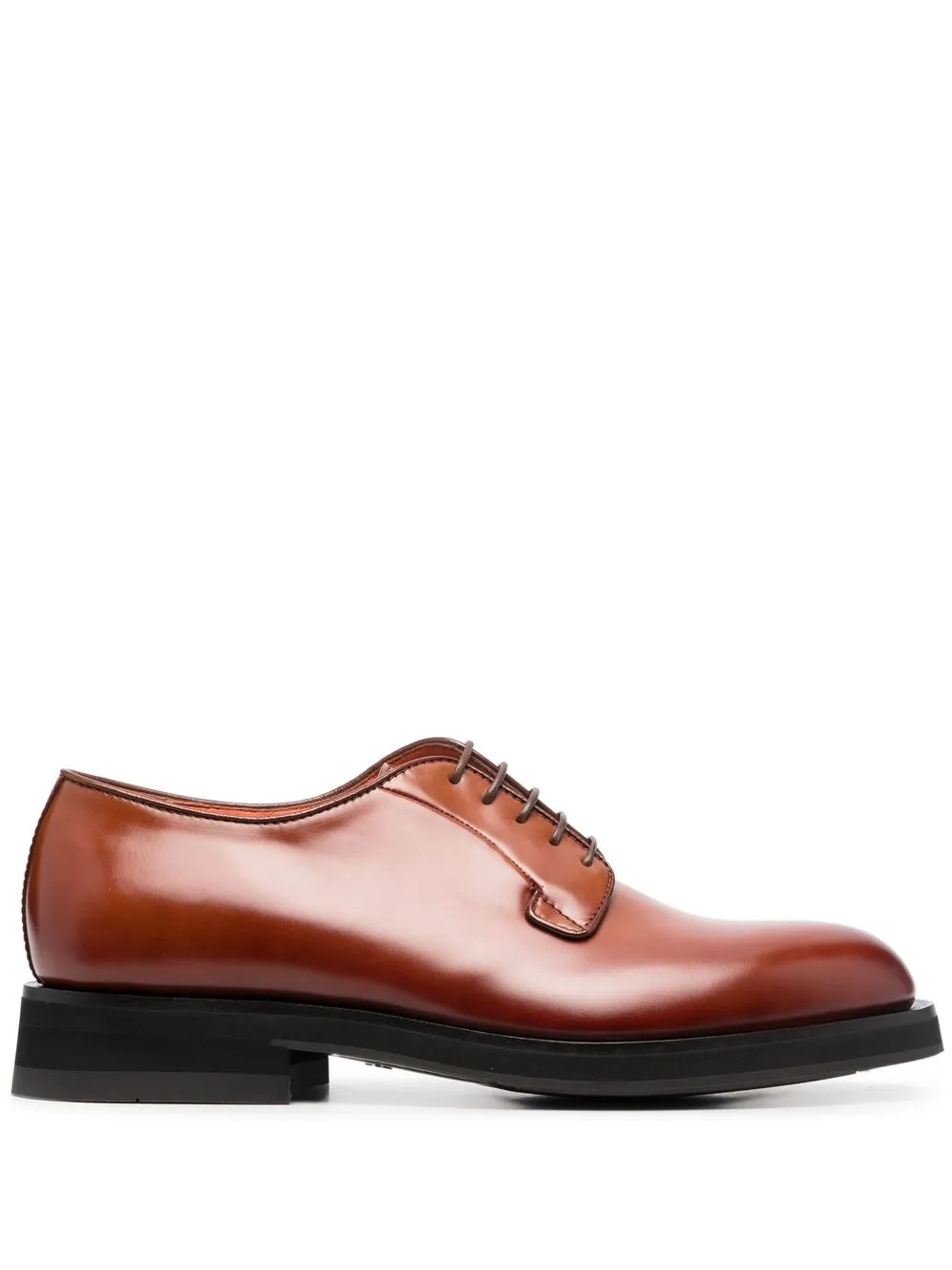 

Santoni lace-front Oxford shoes - Brown