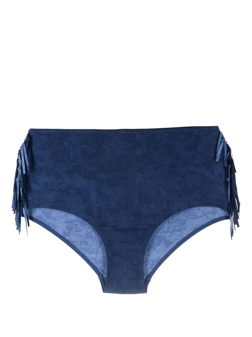 Marlies Dekkers Alabama Shakes High-waist Bikini Bottoms In Blue