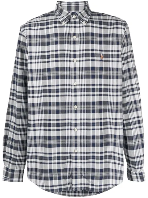 Polo Ralph Lauren camisa con motivo de cuadros