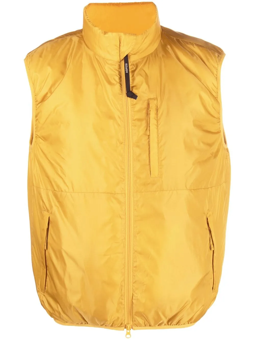 

ASPESI high-neck padded gilet - Yellow