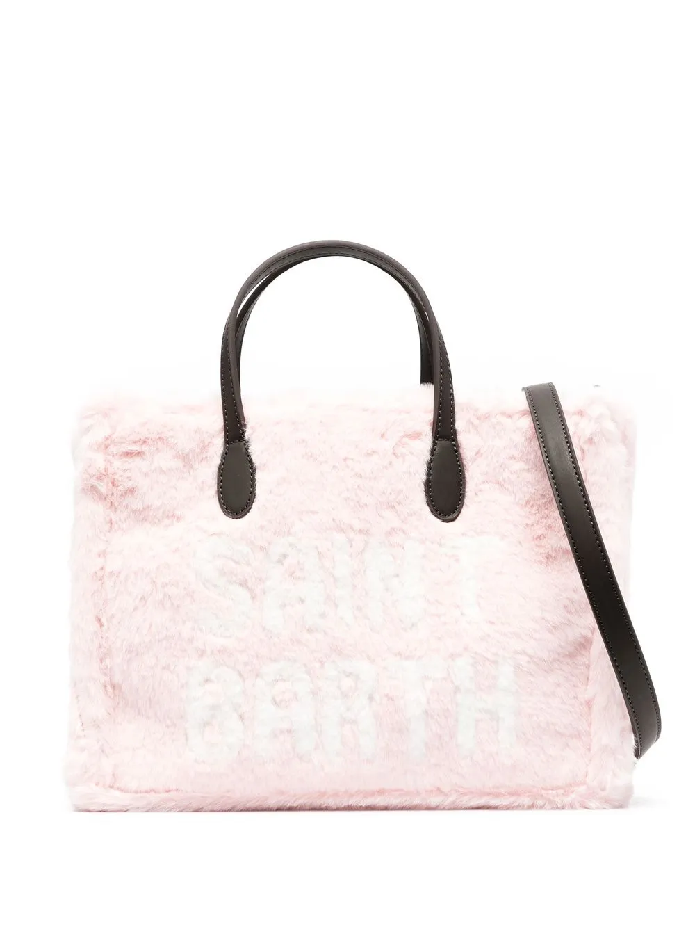 

MC2 Saint Barth Vivian faux-fur tote bag - Pink