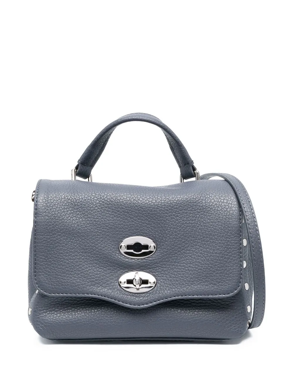 

Zanellato stud-detail leather tote bag - Blue