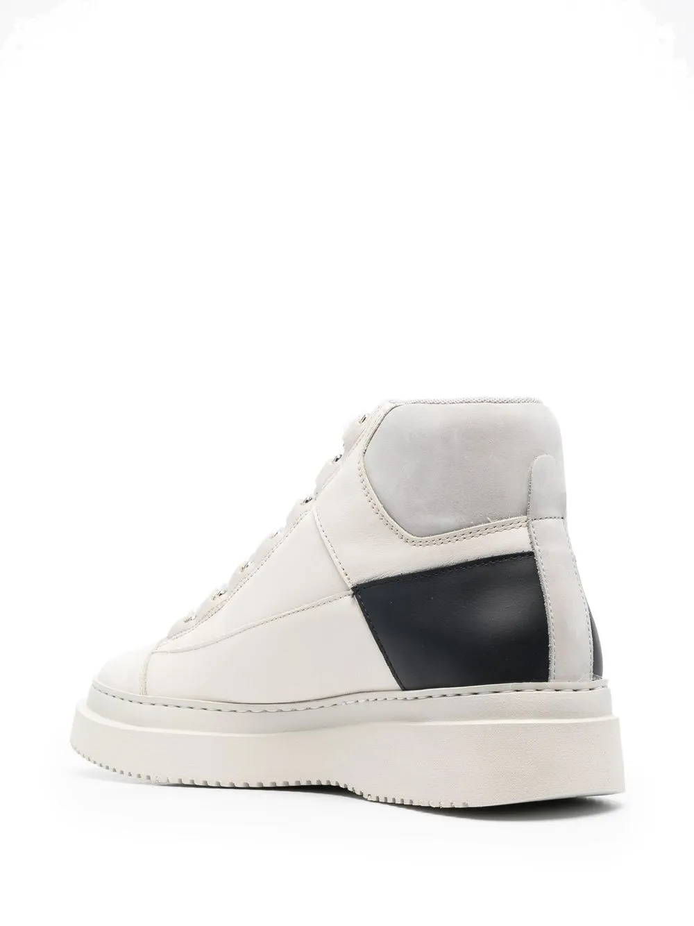 Paul Warmer X Nubikk High-top Sneakerboot In Neutrals