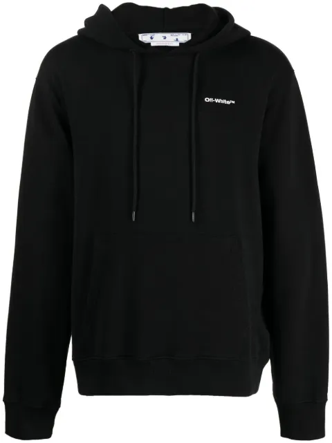 Off-White Wave Outl Diag print hoodie