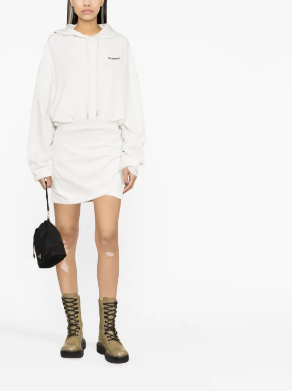 Off white hoodie discount dress