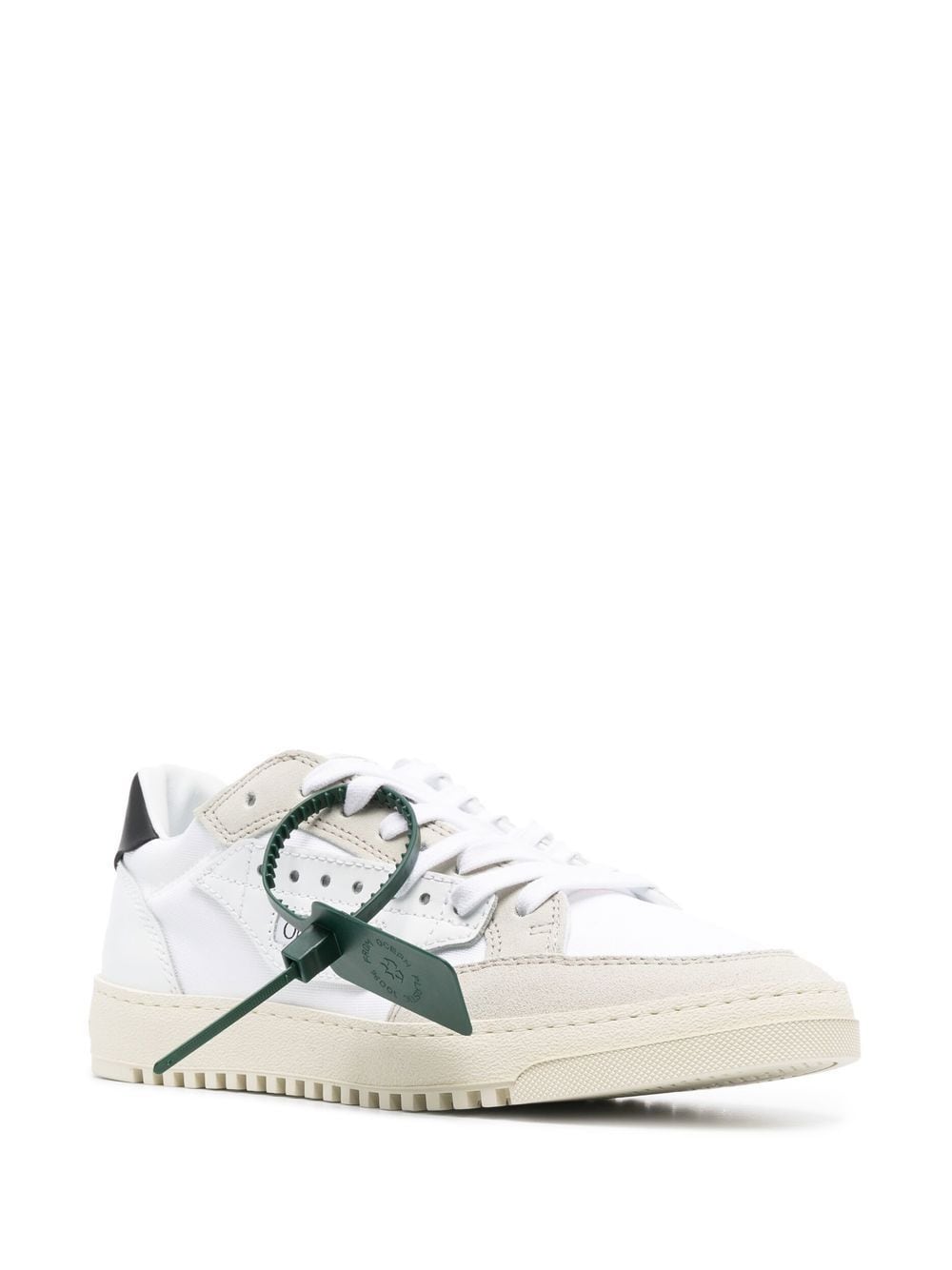 Image 2 of Off-White logo-patch lace-up sneakers
