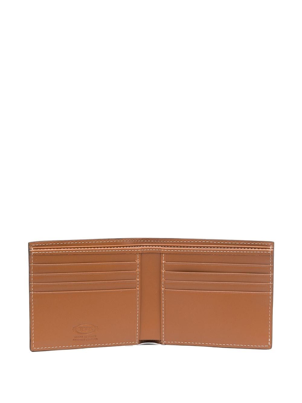 Brown Status Icons Trifold Wallet