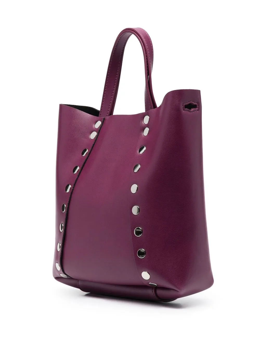 Reversible studded tote on sale bag