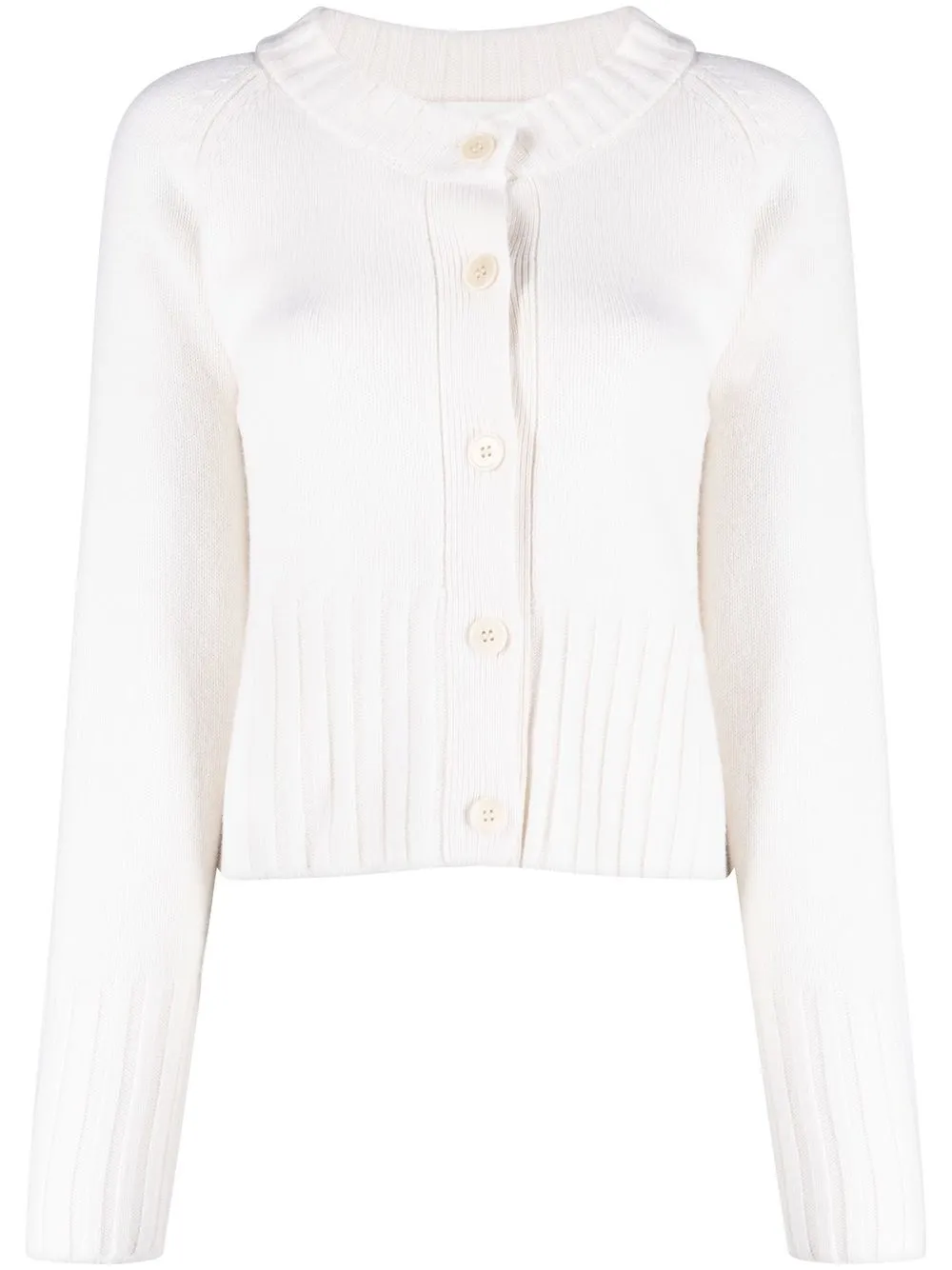 

P.A.R.O.S.H. wool-blend cardigan - White