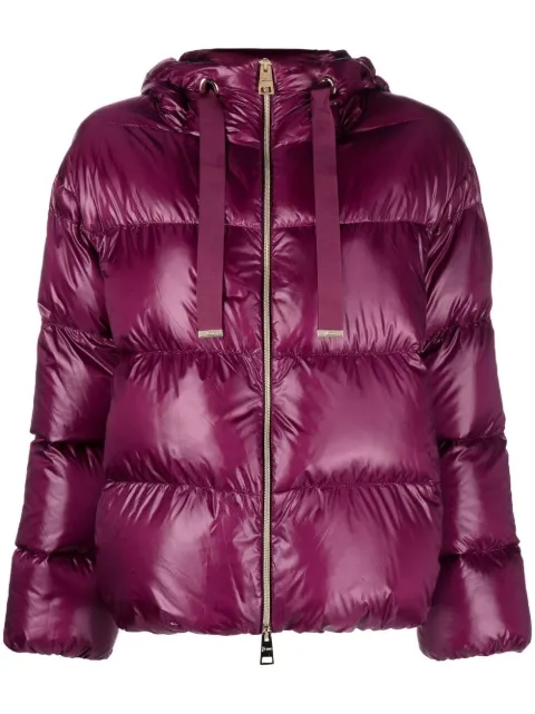 Herno quilted hooded puffer jacket