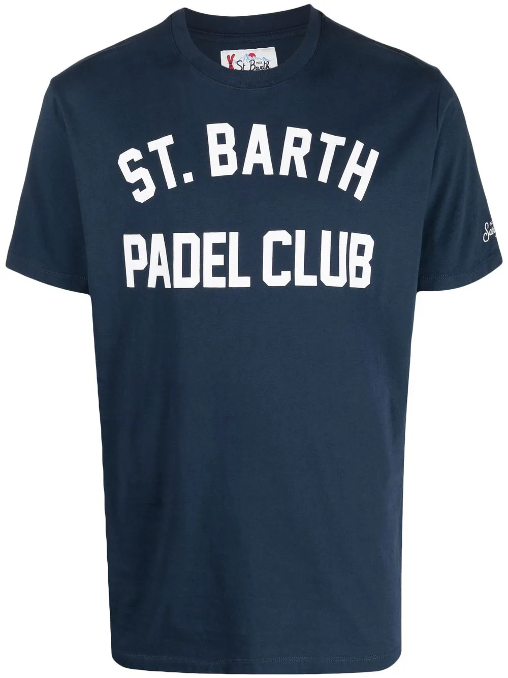 

MC2 Saint Barth Padel Club printed T-shirt - Blue