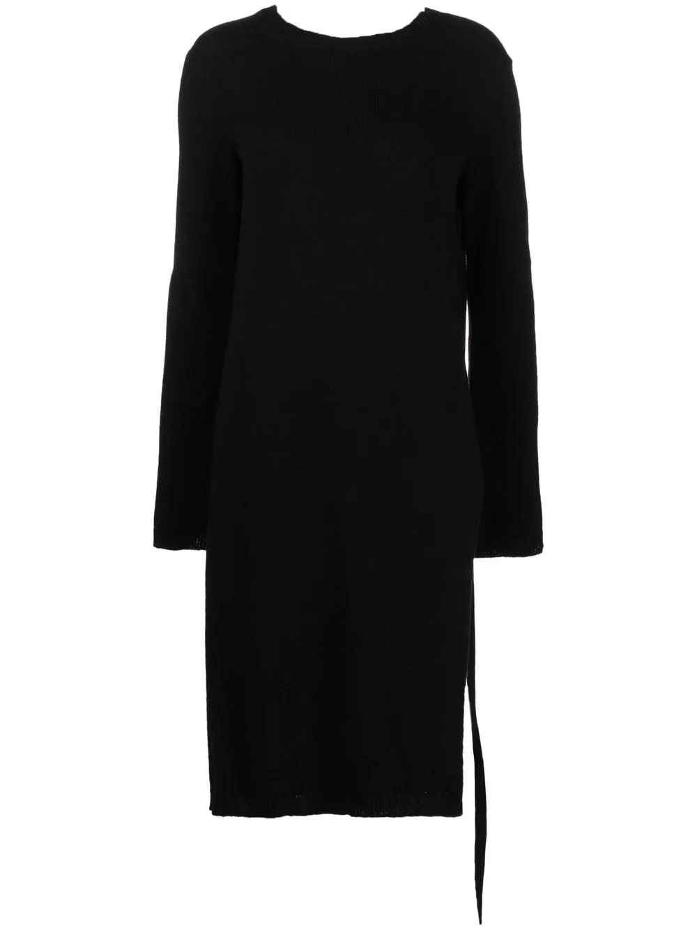 

Ann Demeulemeester open-back long-sleeve jumper - Black