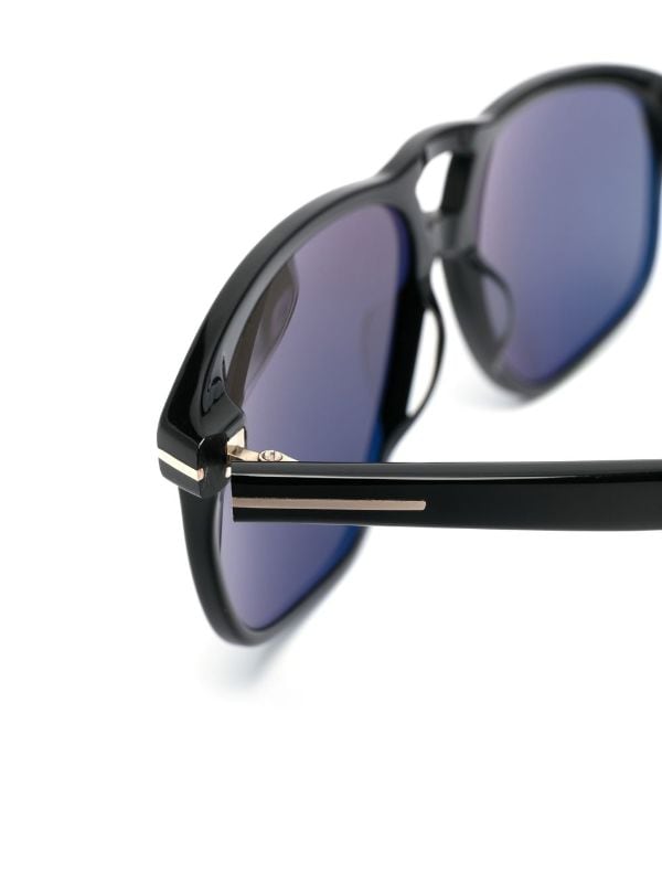 TOM FORD Eyewear Tinted double-bridge Sunglasses - Farfetch