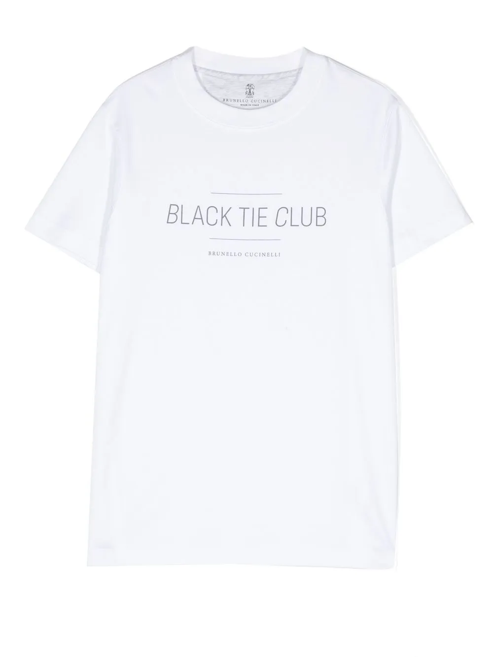 

Brunello Cucinelli Kids graphic-print T-shirt - White