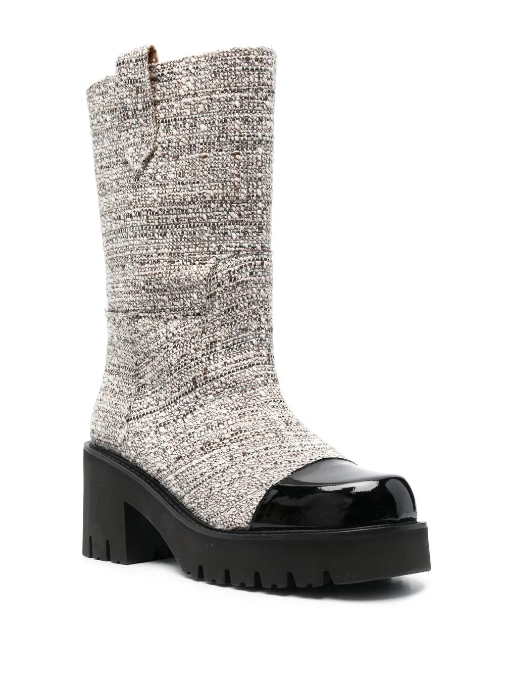 Paul Warmer Gambon Short70mm Boots In Neutrals