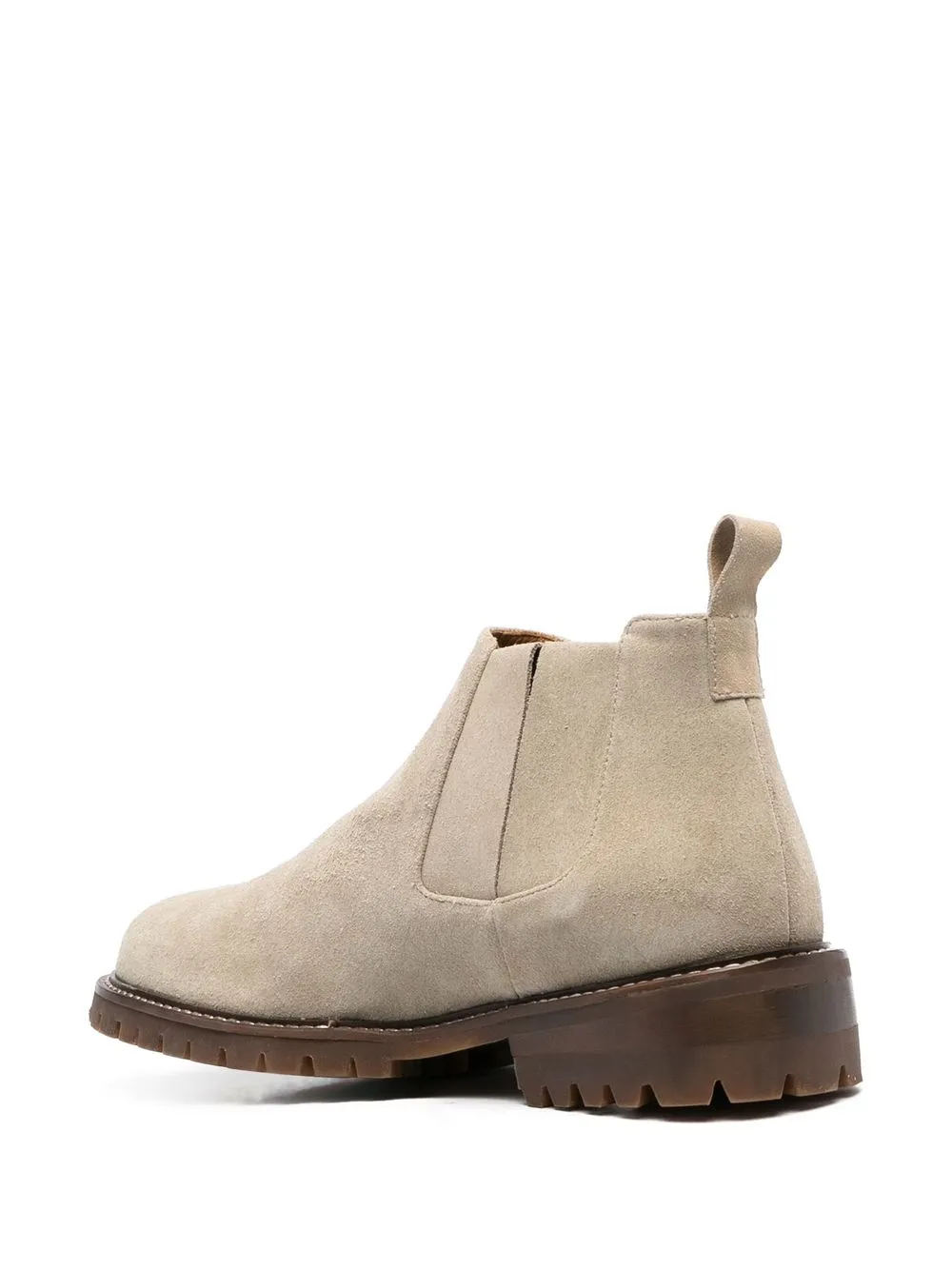 Paul Warmer Sachetto Suede Chelsea Boot In Neutrals