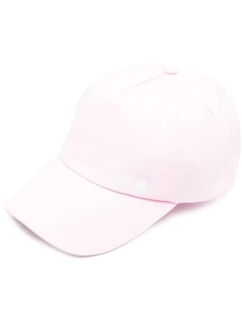Chiara Ferragni Eyelike-motif baseball cap