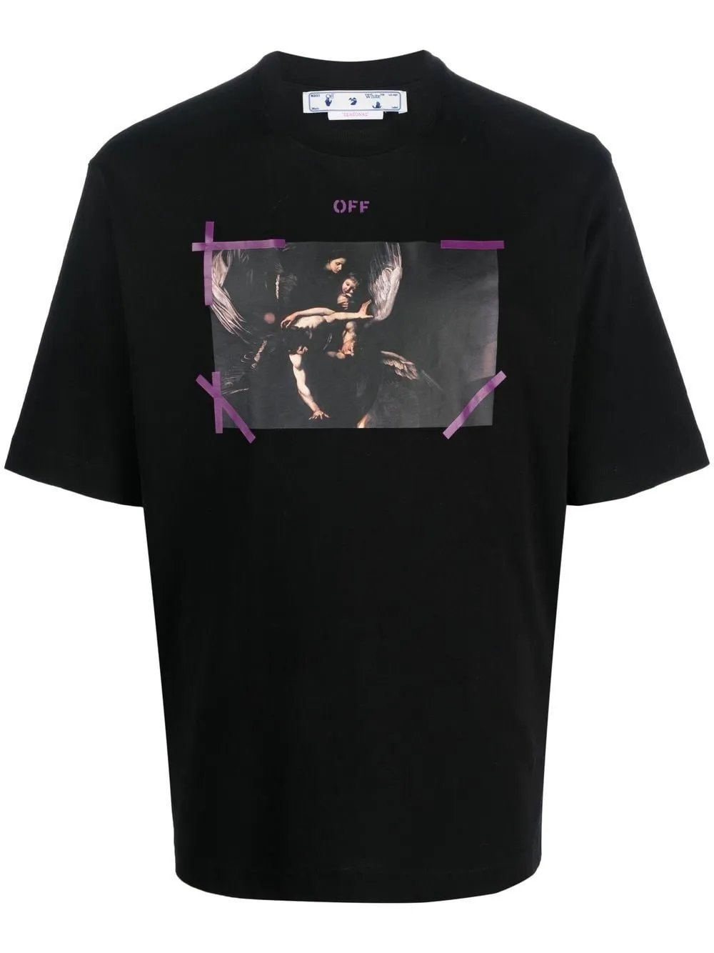 

Off-White Graphic print cottno T-Shirt - BLACK ORCHID