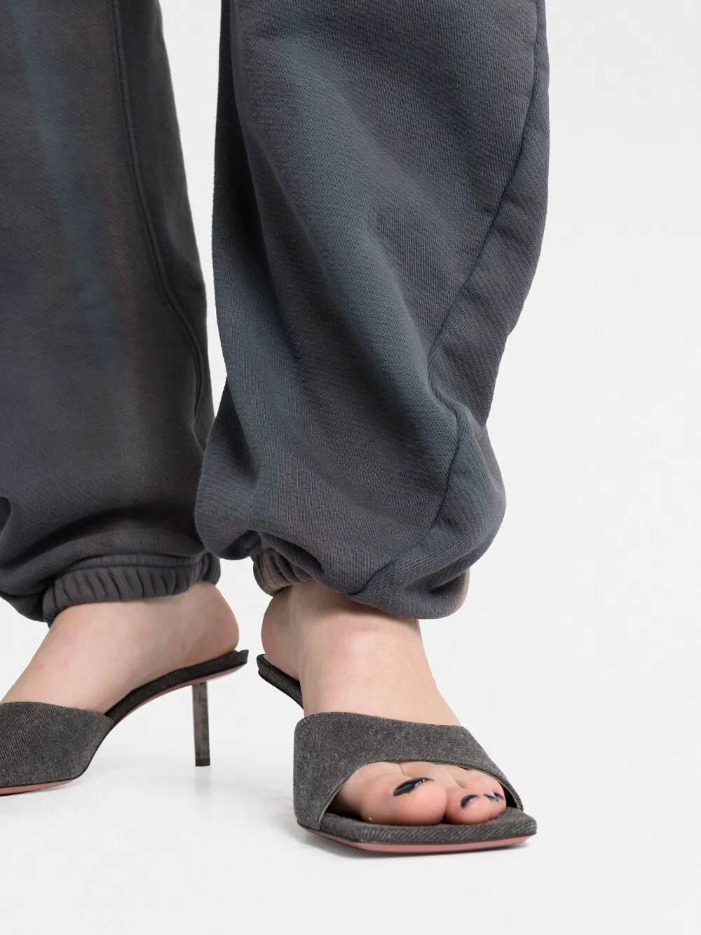 Laundry bleached-effect track pants