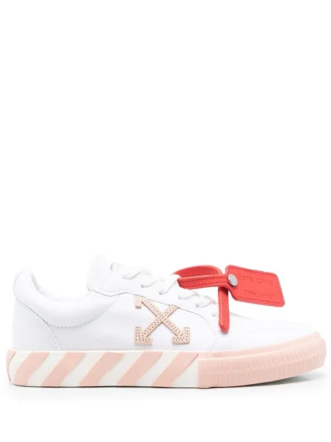 Off-White Vulcanized canvas low-top sneakers