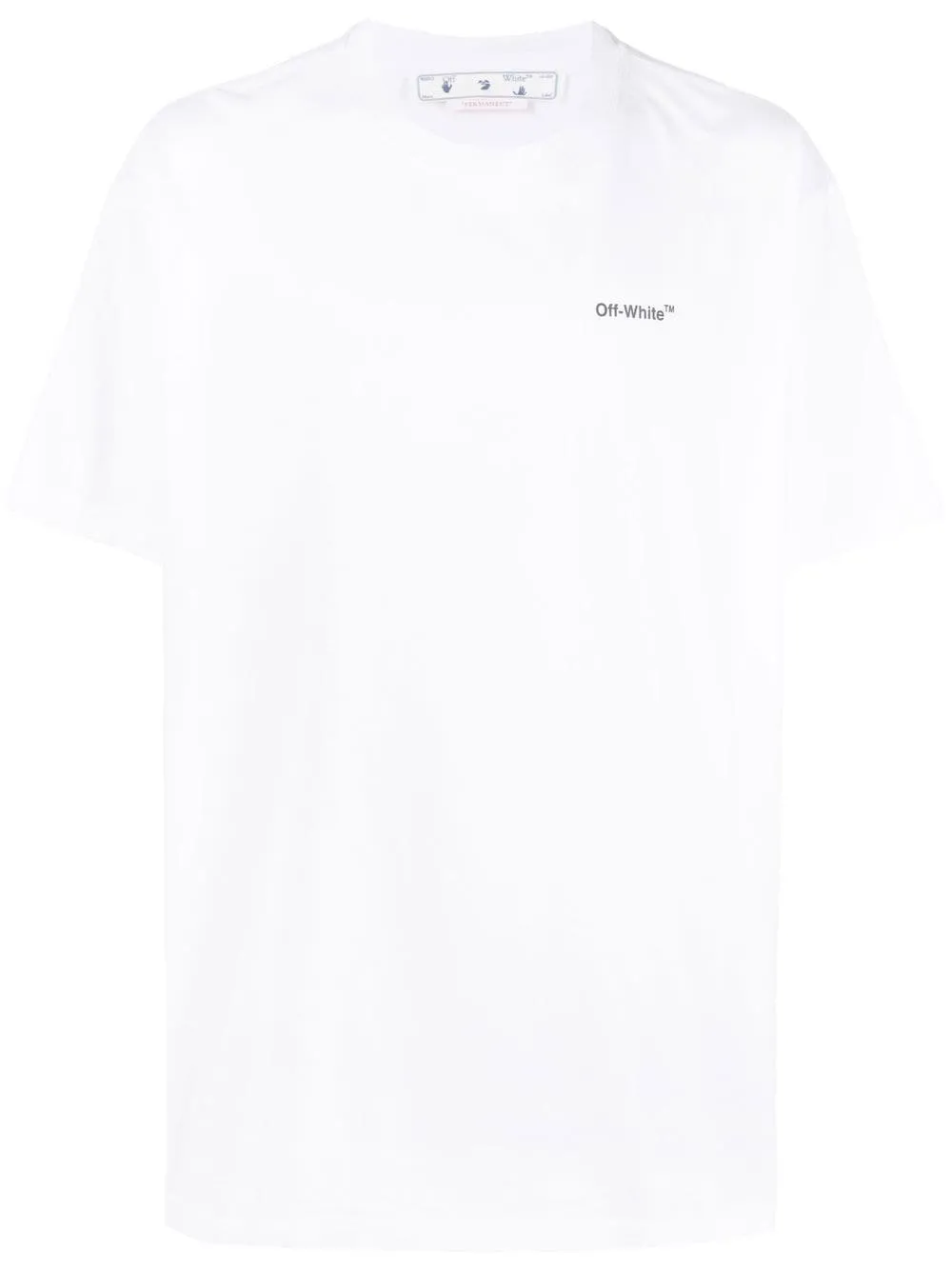 

Off-White logo-print T-shirt - WHITE BLACK