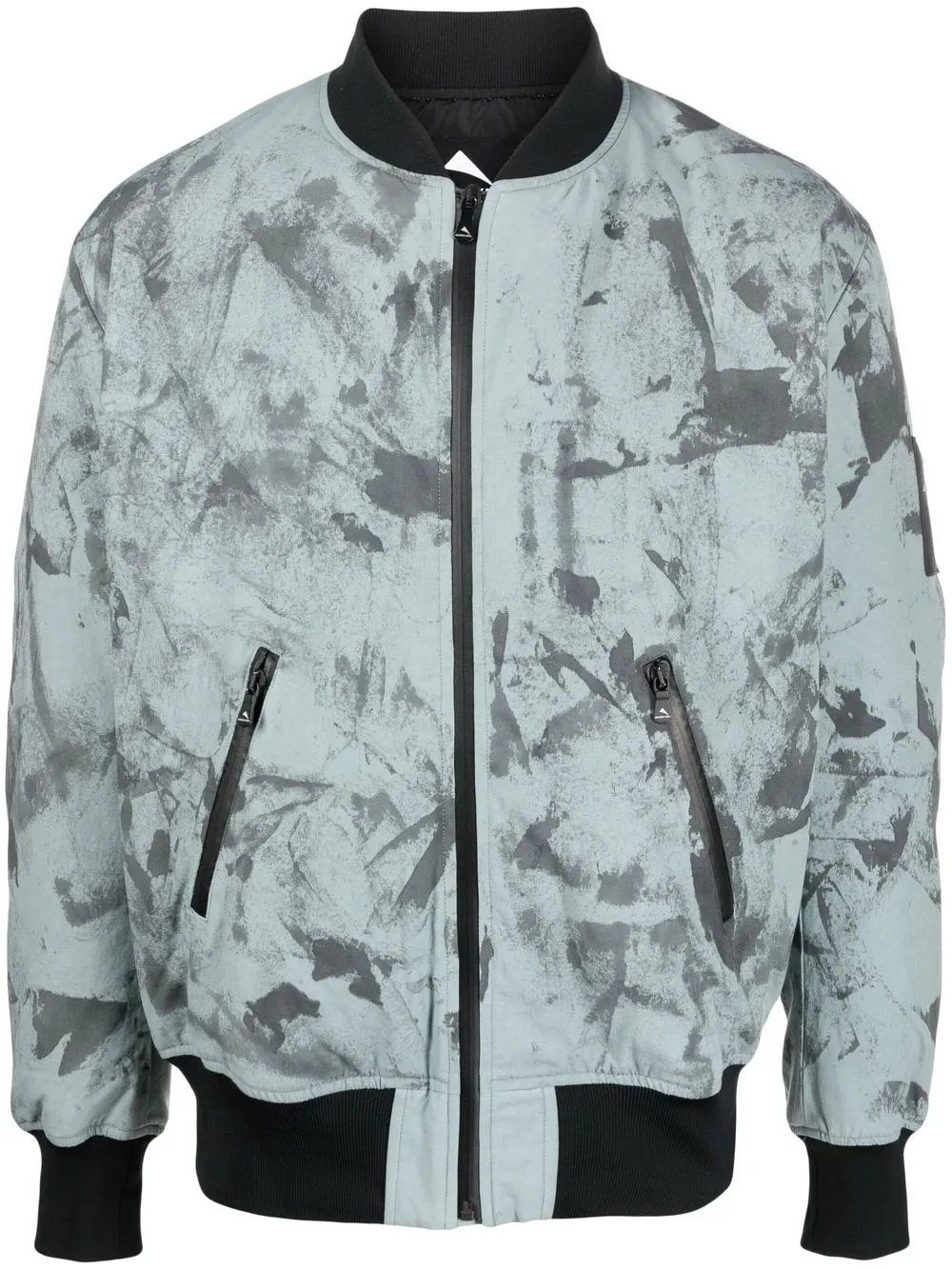

Mauna Kea abstract-print bomber jacket - LIGHT BLUE