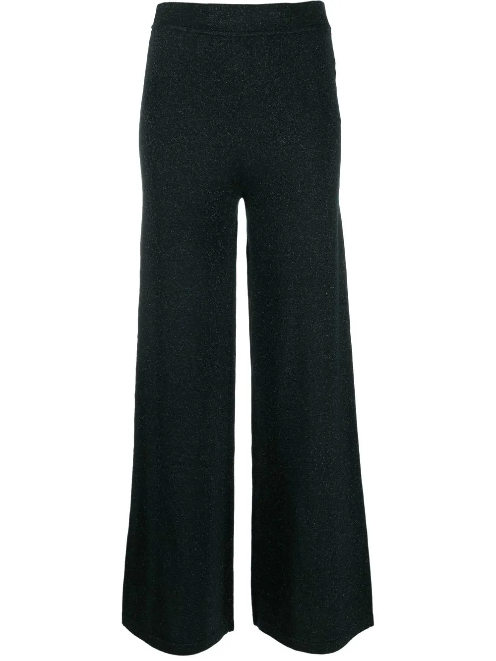 

P.A.R.O.S.H. pantalones anchos con tiro alto - Verde