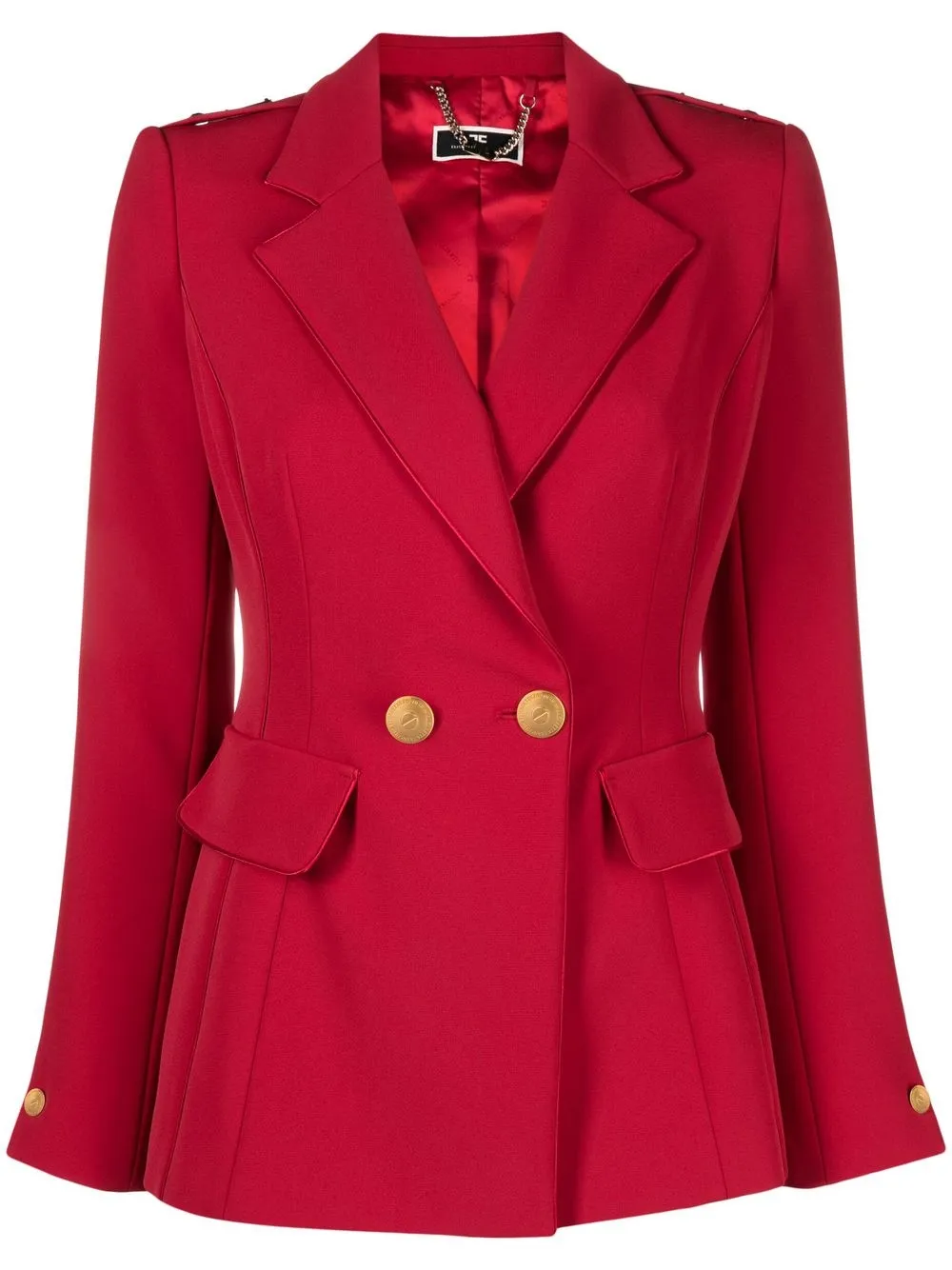 

Elisabetta Franchi tailored double-breasted blazer