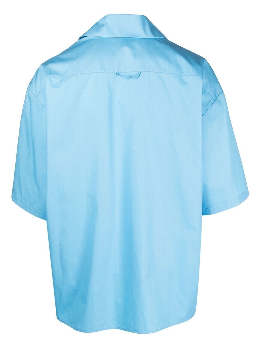 Shop Walter Van Beirendonck Otherwordly Short-sleeve Shirt In Blue