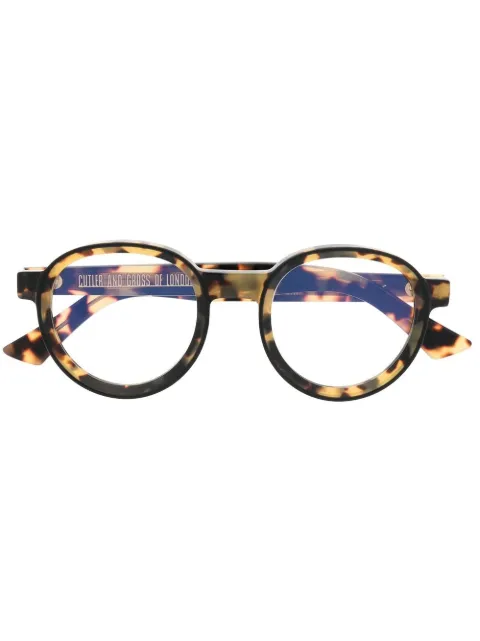 Cutler & Gross lentes con armazón redonda