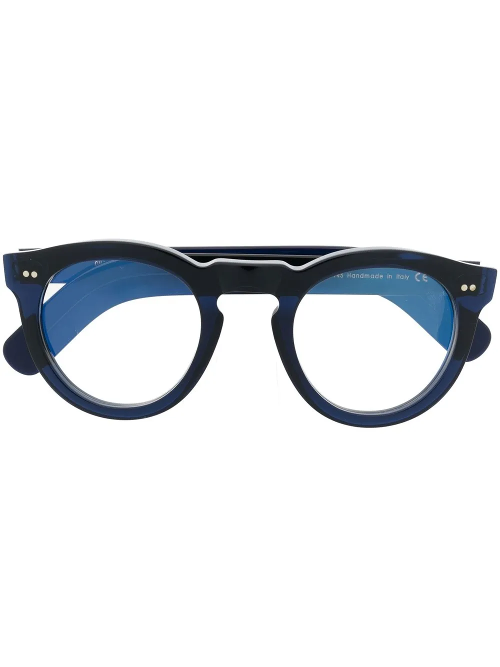 

Cutler & Gross lentes con armazón redonda - Azul