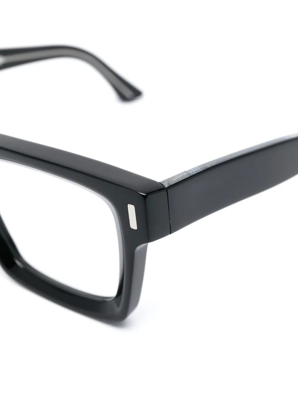 cutler & gross thick-frame glasses - black