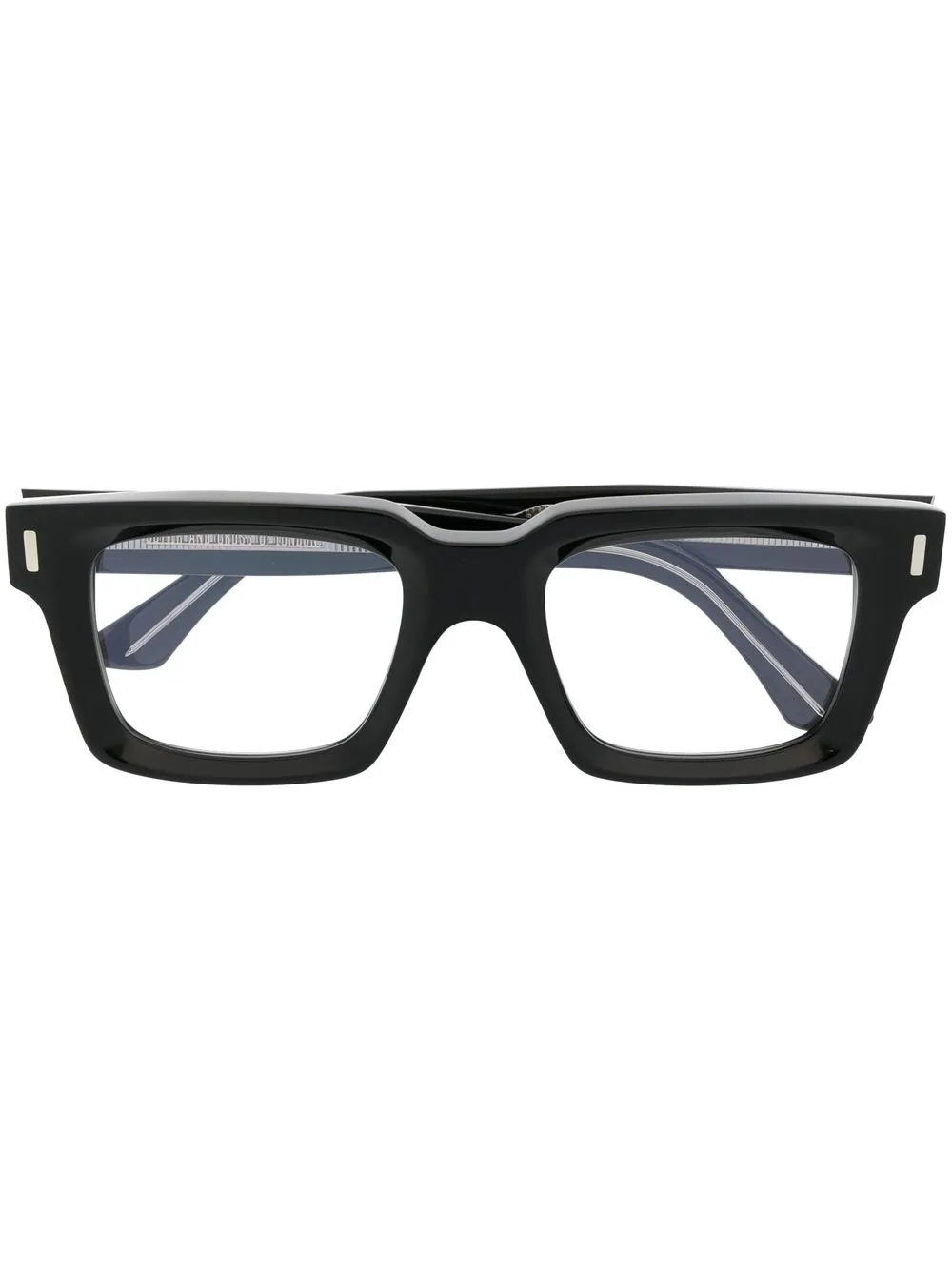 cutler & gross thick-frame glasses - black