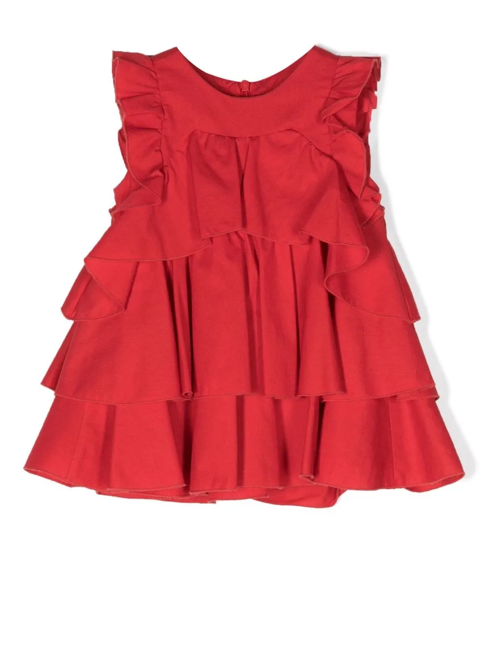 

Lapin House ruffle detail tiered dress