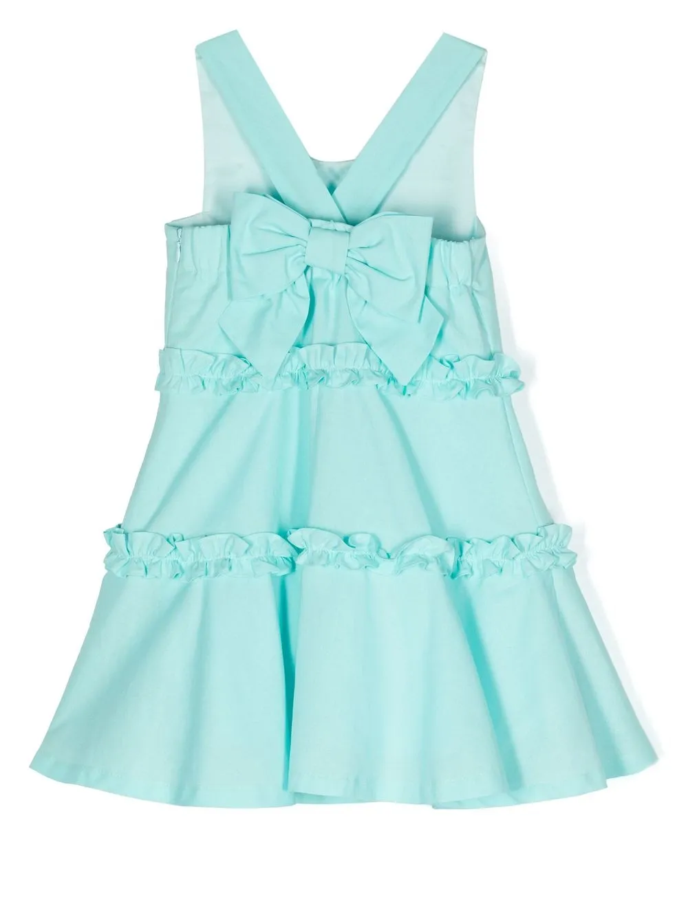 Lapin House Jurk met ruches - Blauw