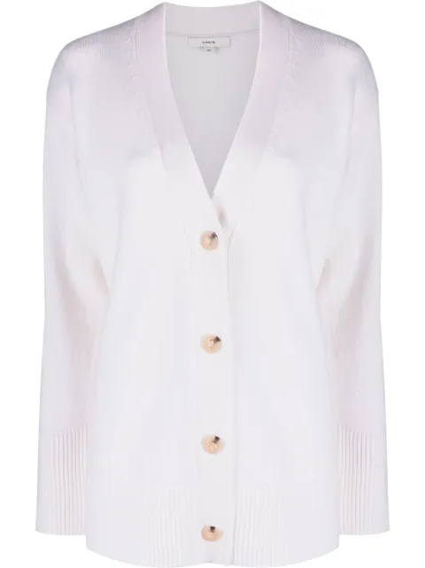 Vince Weekend V-neck ribbed cardigan