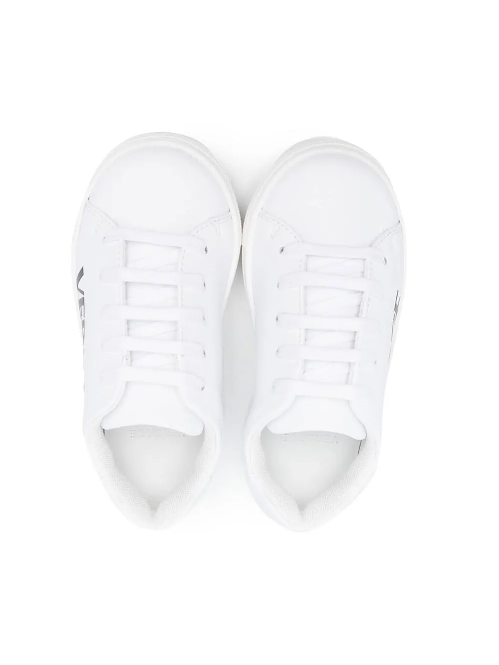 Versace Logo-print Low-top Sneakers In White