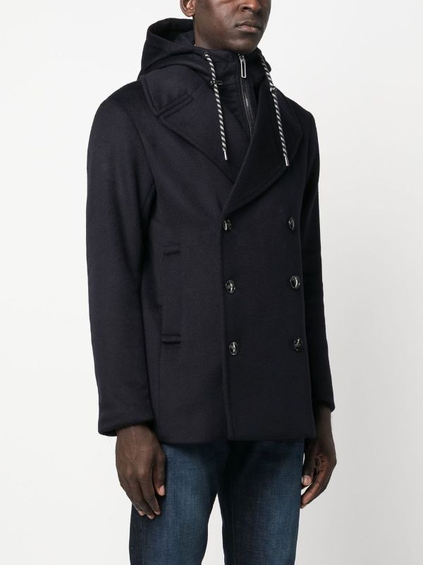 emporio armani peacoat