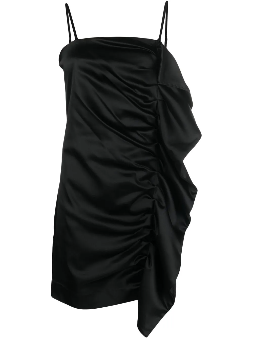 

P.A.R.O.S.H. ruched mini dress - Black