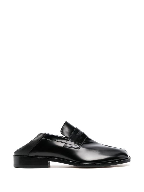 Maison Margiela Tabi Leather Loafers - Farfetch