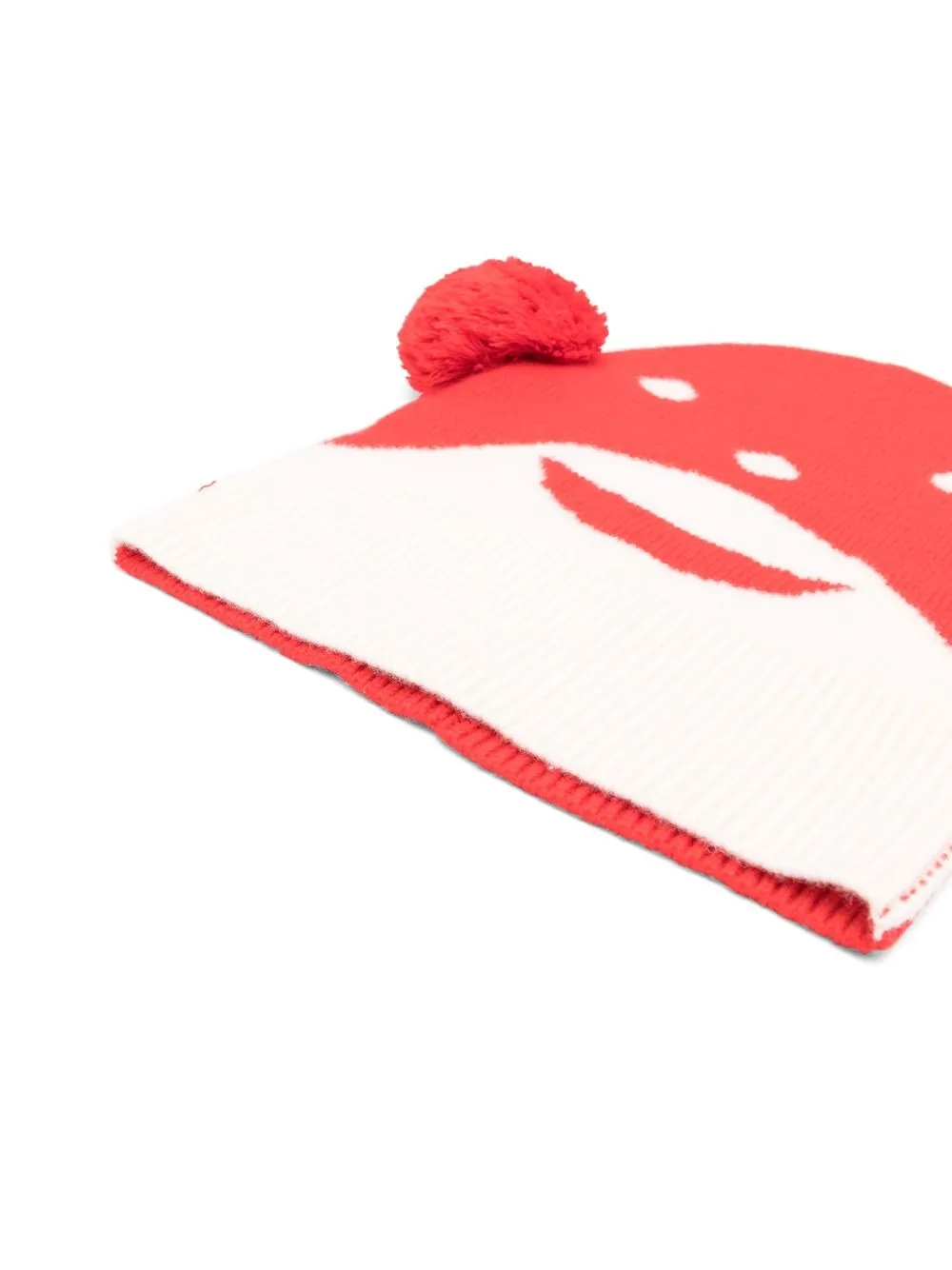 Shop Walter Van Beirendonck Pop-up Animal Ears Beanie In Red