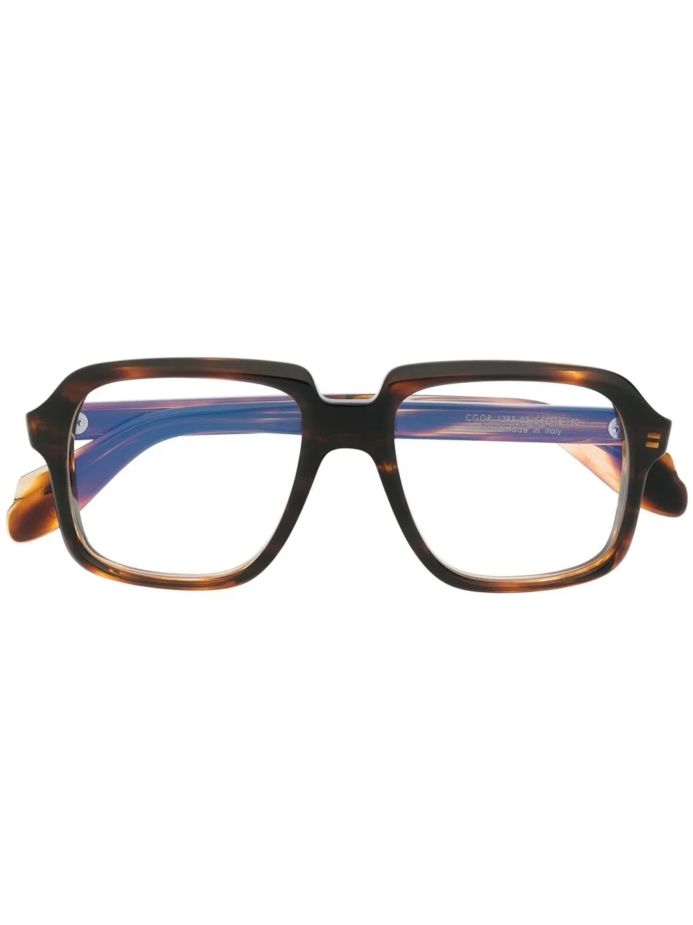 

Cutler & Gross lentes con armazón estilo carey - Marrón