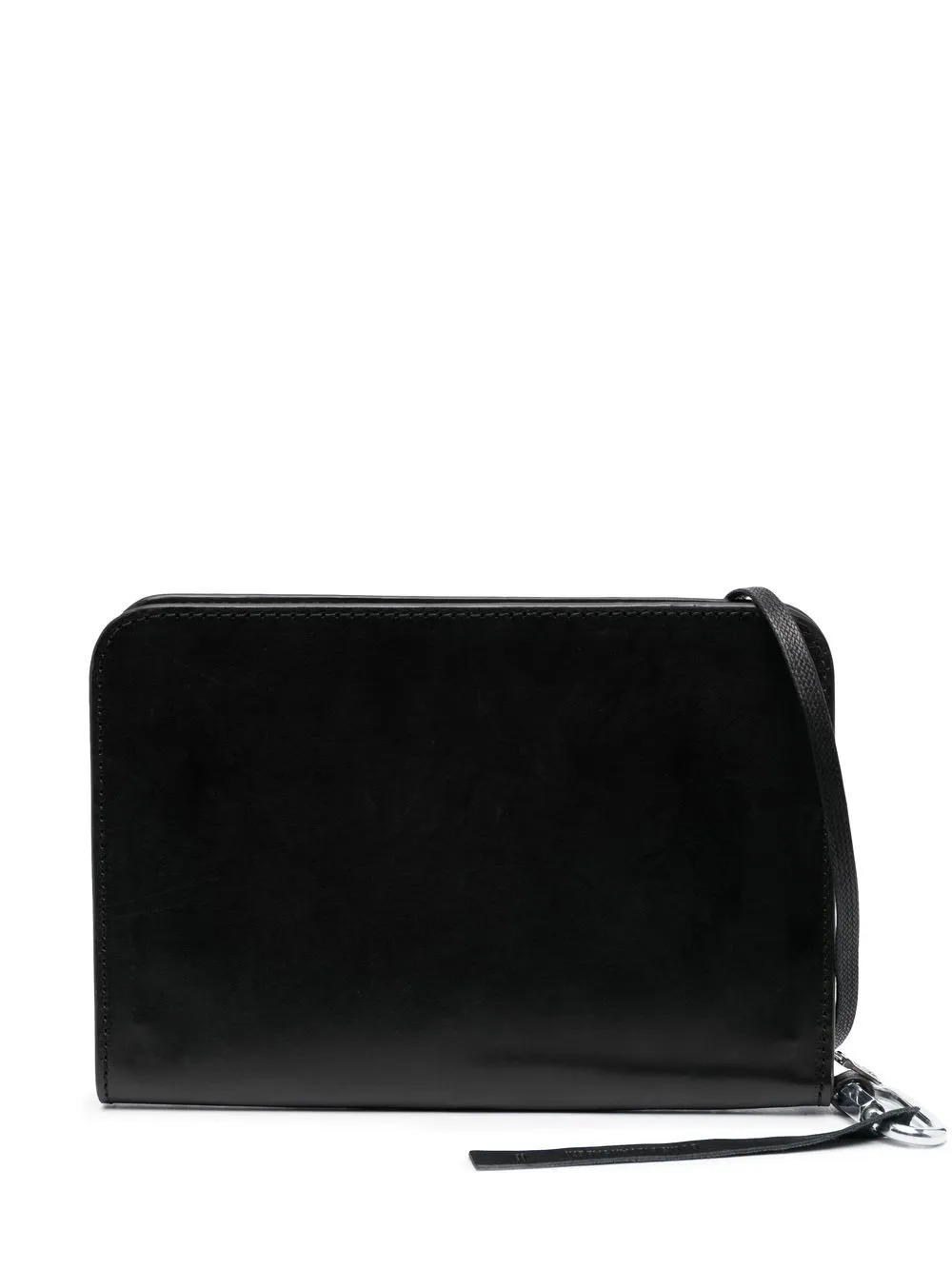 

Boris Bidjan Saberi leather clutch bag - Black