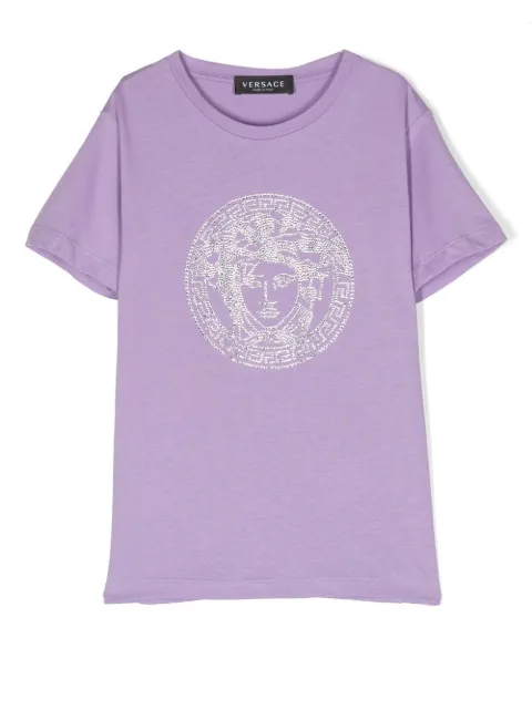 Versace Kids تيشيرت بنقش رأس ميدوسا
